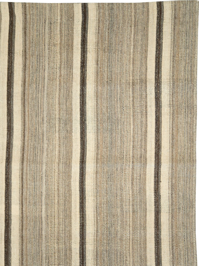 Modern Persian Flatweave, No.28372 - Galerie Shabab