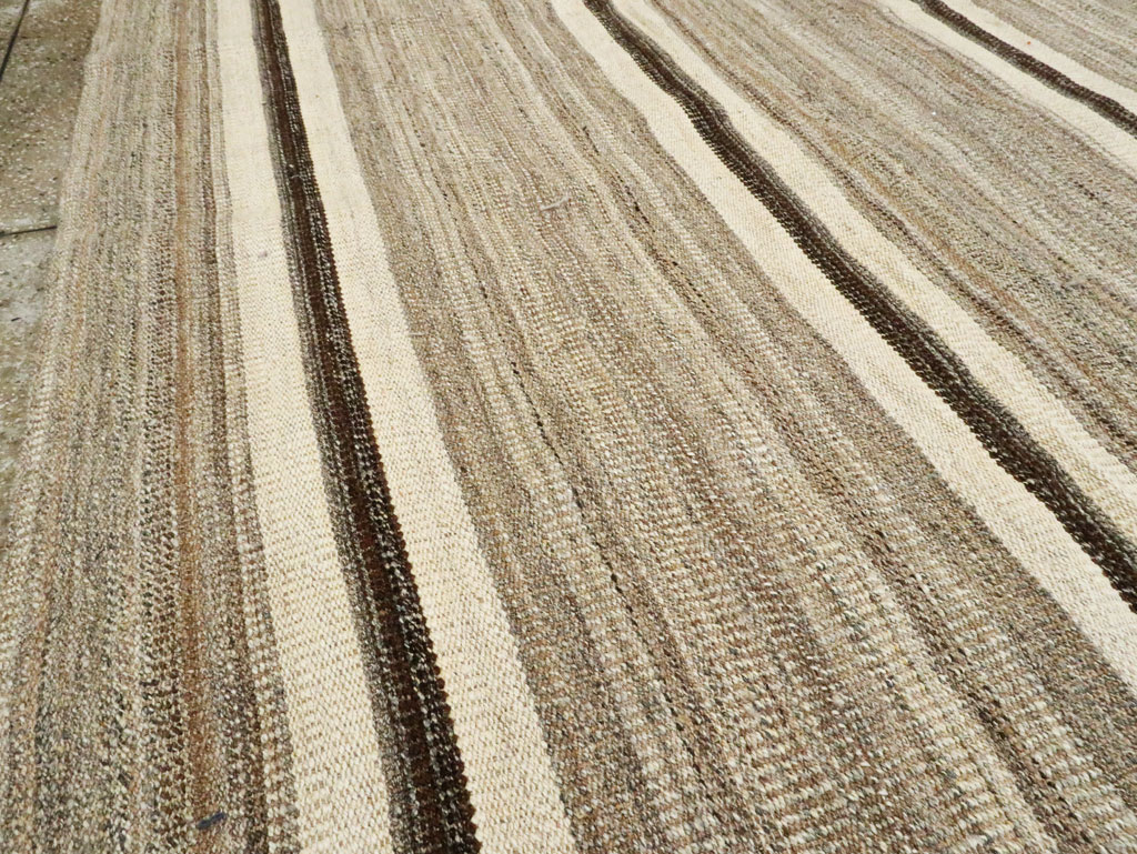 Modern Persian Flatweave, No.28372 - Galerie Shabab