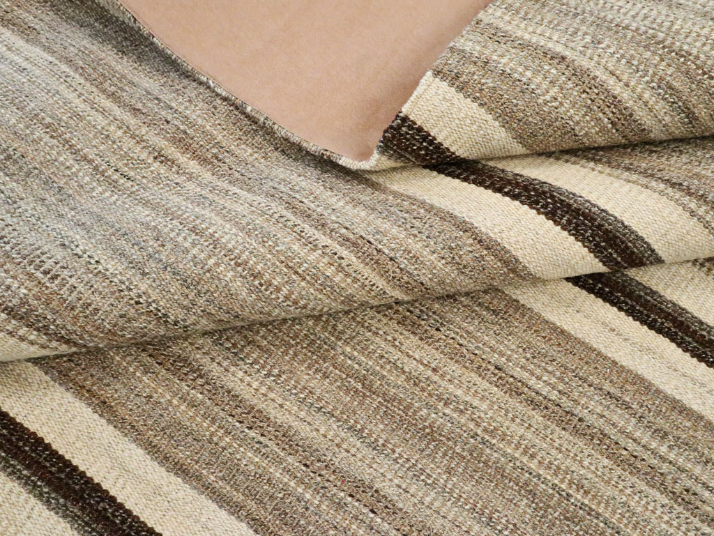 Modern Persian Flatweave, No.28372 - Galerie Shabab