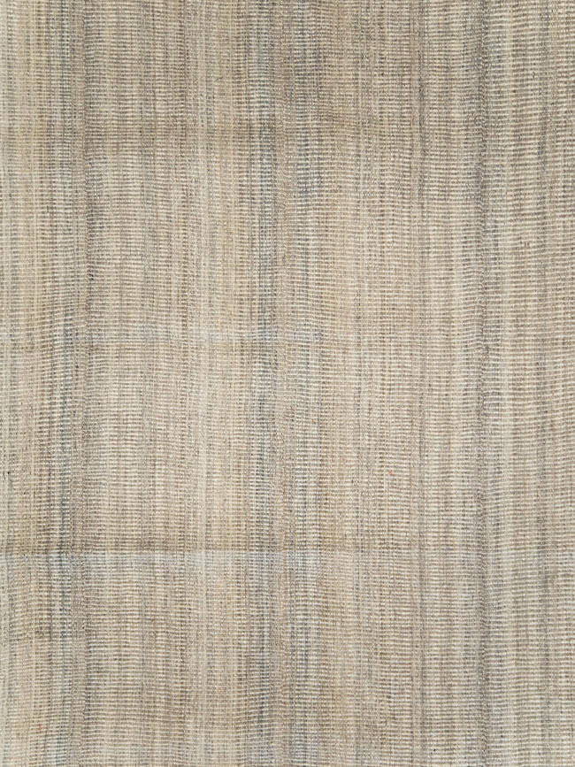 Vintage Persian Room Size Flatweave Rug, No.28373 - Galerie Shabab