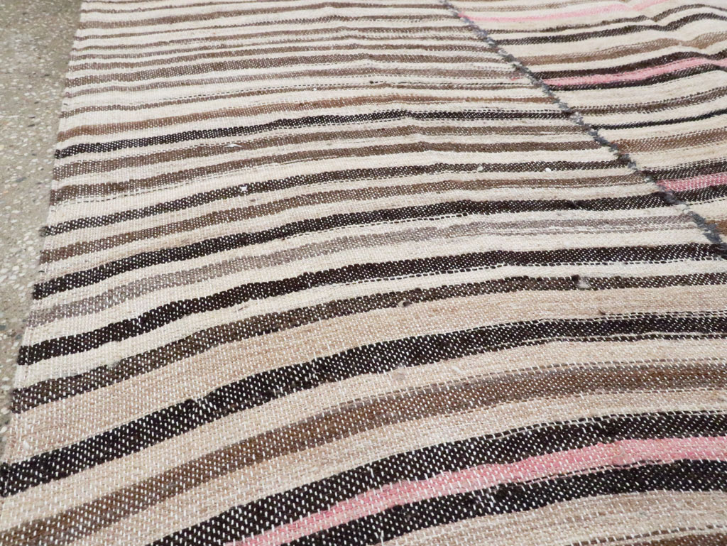 Vintage Persian Flatweave Kilim Rug, No.28380 - Galerie Shabab