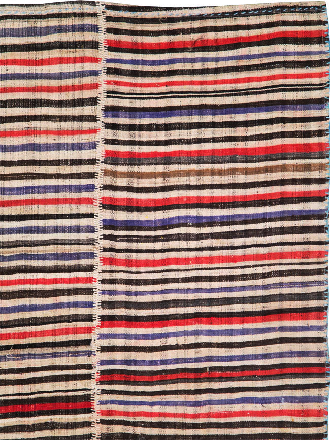 Vintage Persian Flatweave Kilim, No.28383 - Galerie Shabab