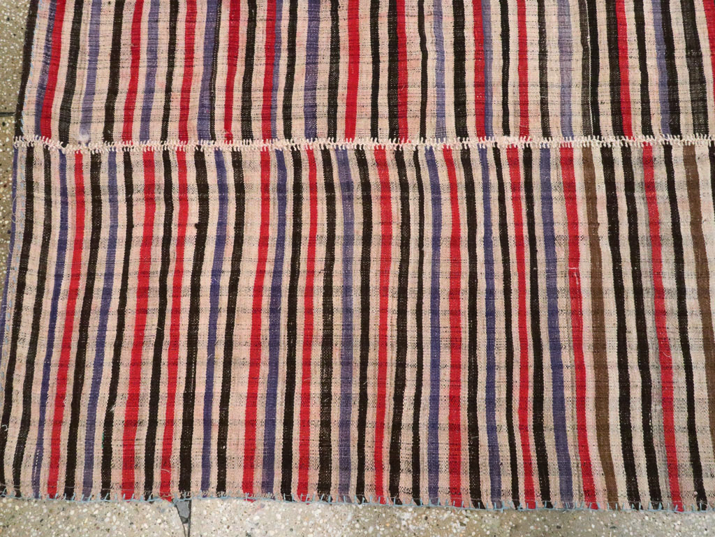 Vintage Persian Flatweave Kilim, No.28383 - Galerie Shabab