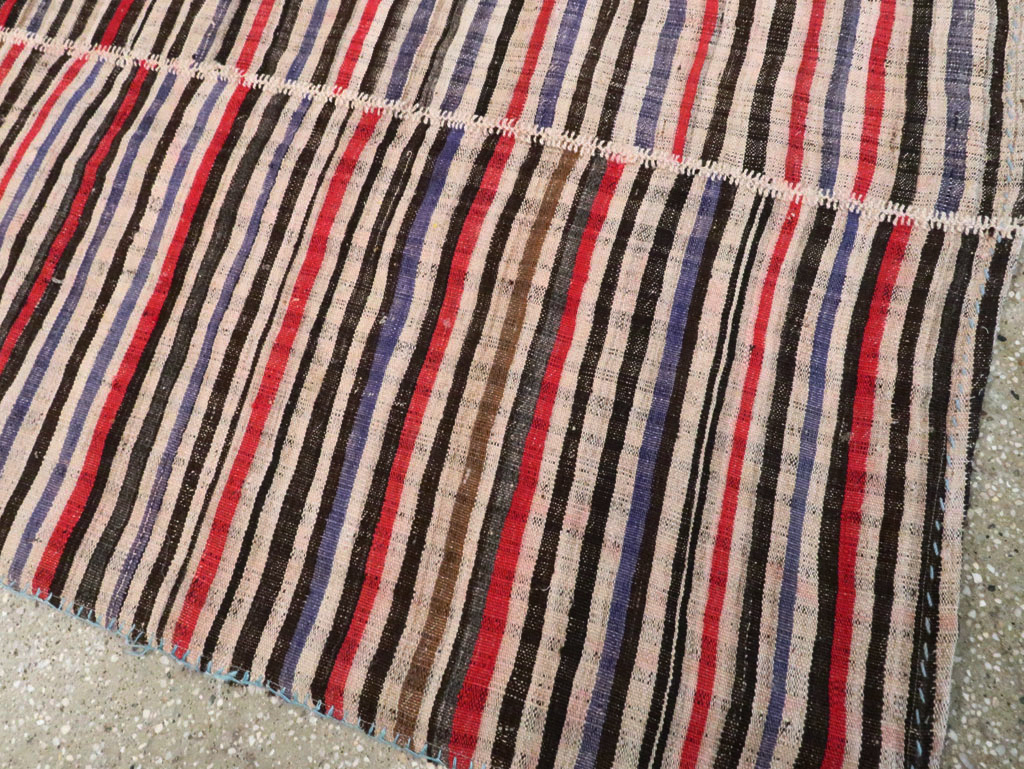 Vintage Persian Flatweave Kilim, No.28383 - Galerie Shabab