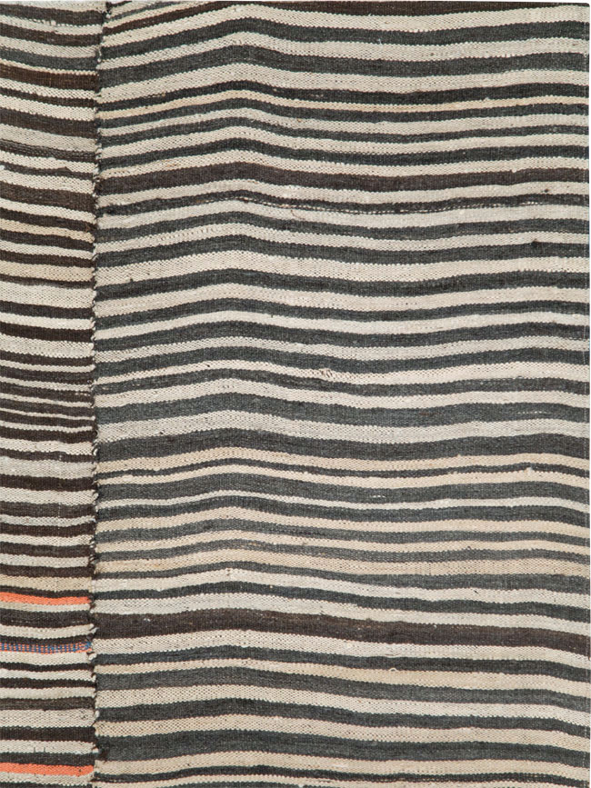 Vintage Persian Flatweave Kilim Rug, No.28384 - Galerie Shabab