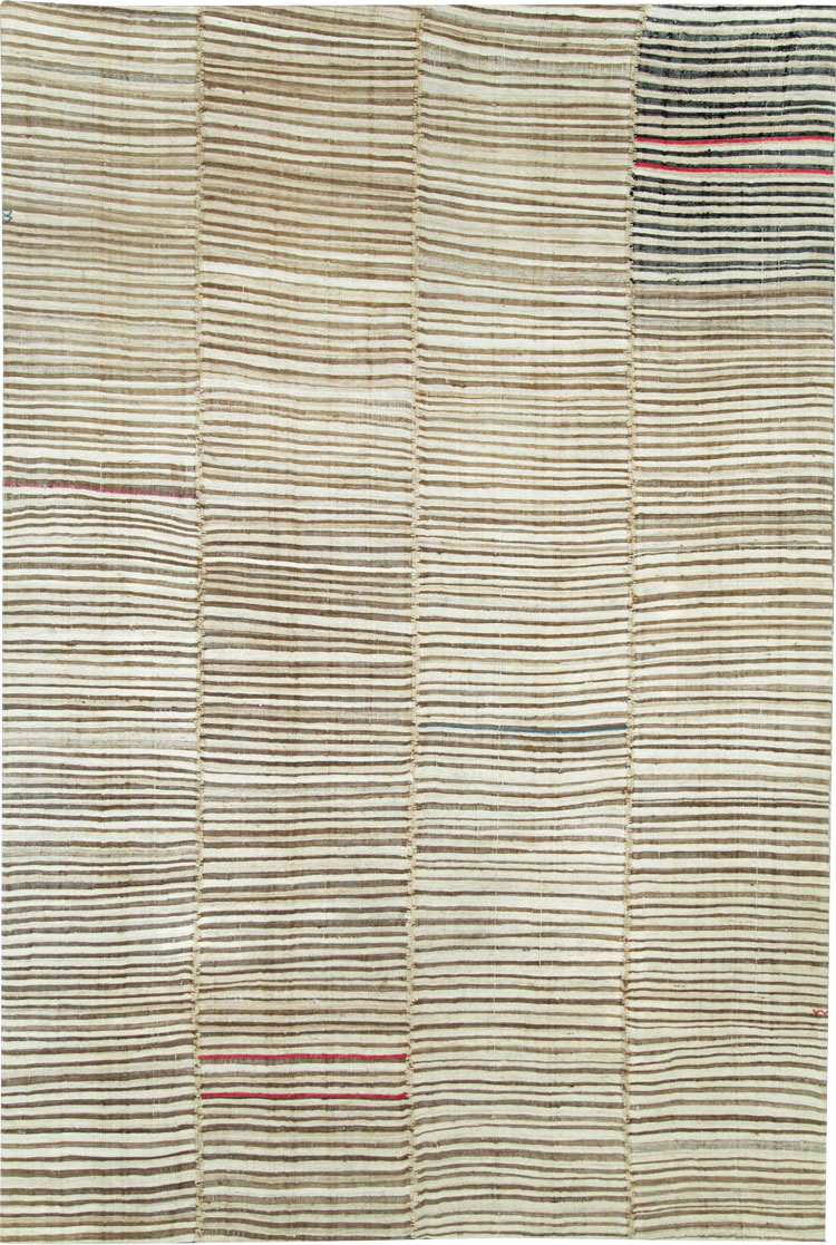 Vintage Persian Flatweave Kilim, No.28385 - Galerie Shabab