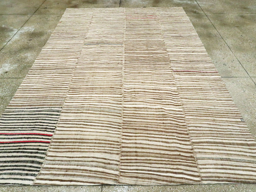 Vintage Persian Flatweave Kilim, No.28385 - Galerie Shabab