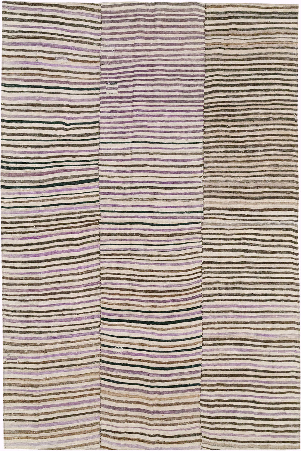 Vintage Persian Flatweave Kilim Accent Rug, No.28386 - Galerie Shabab