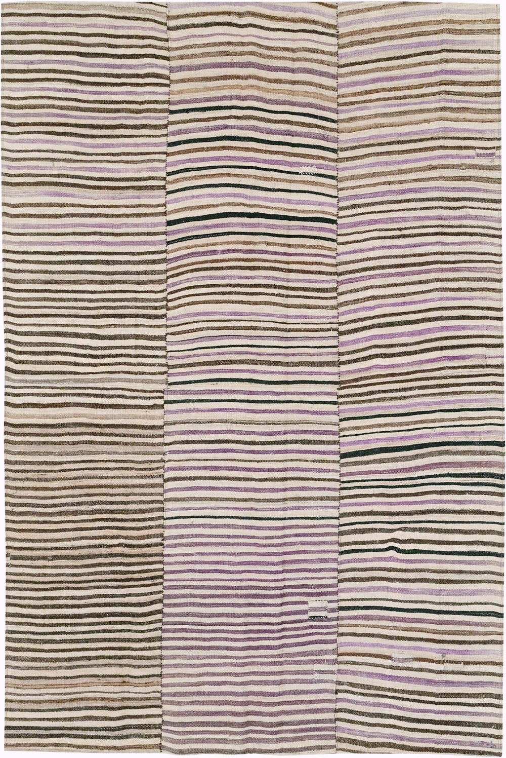 Vintage Persian Flatweave Kilim Accent Rug, No.28386 - Galerie Shabab