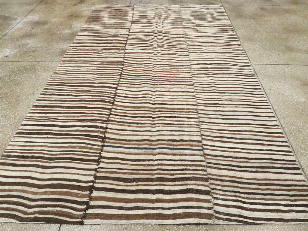 Vintage Persian Flatweave, No.28389 - Galerie Shabab