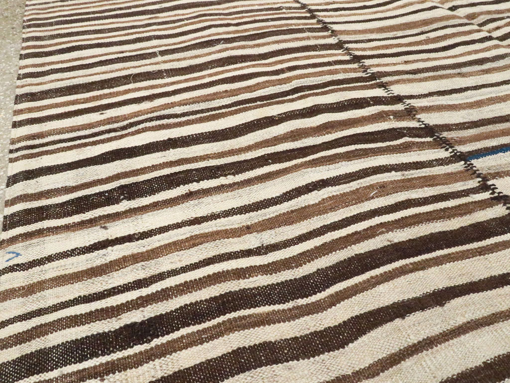 Vintage Persian Flatweave, No.28389 - Galerie Shabab