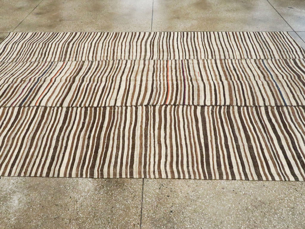 Vintage Persian Flatweave Kilim , No.28389 - Galerie Shabab
