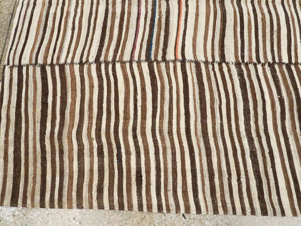 Vintage Persian Flatweave, No.28389 - Galerie Shabab