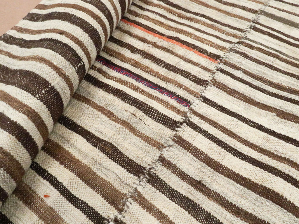 Vintage Persian Flatweave Kilim , No.28389 - Galerie Shabab