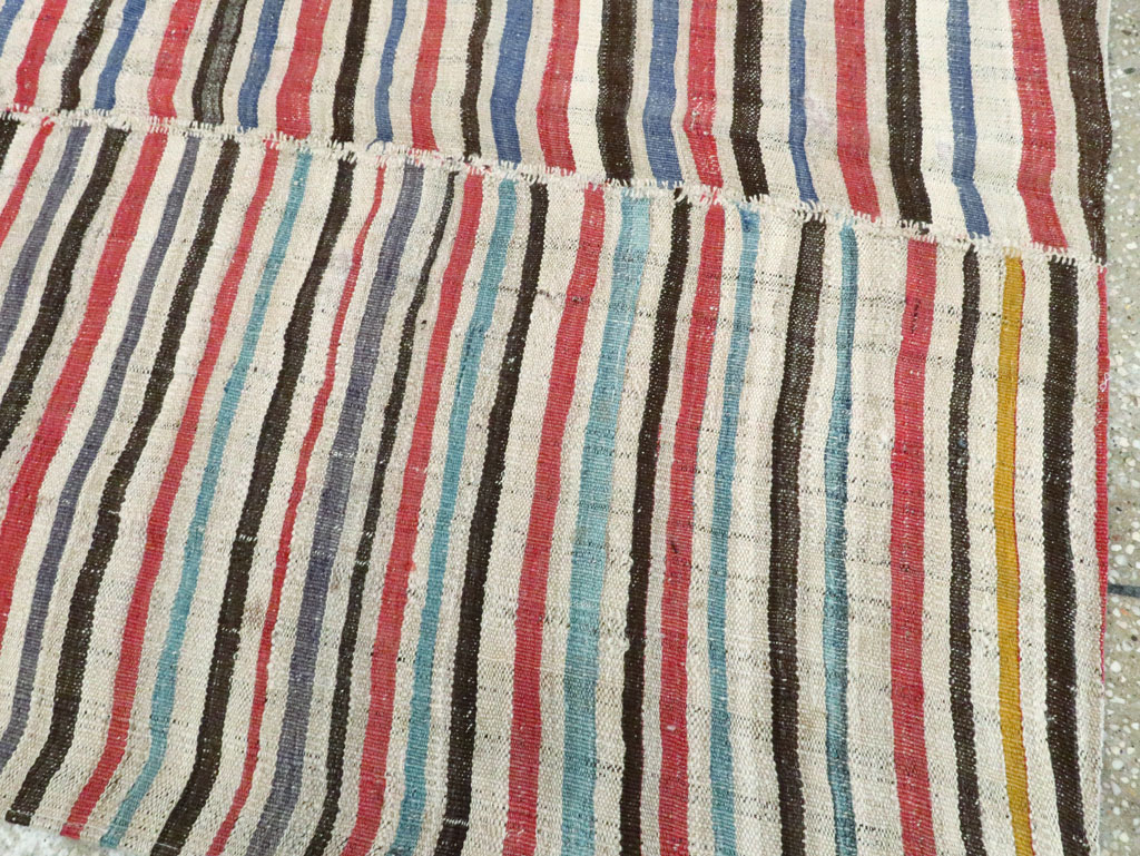 Vintage Persian Flatweave, No.28392 - Galerie Shabab