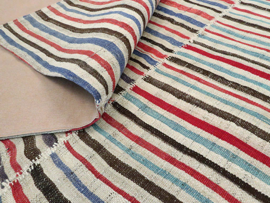 Vintage Persian Flatweave Kilim , No.28392 - Galerie Shabab