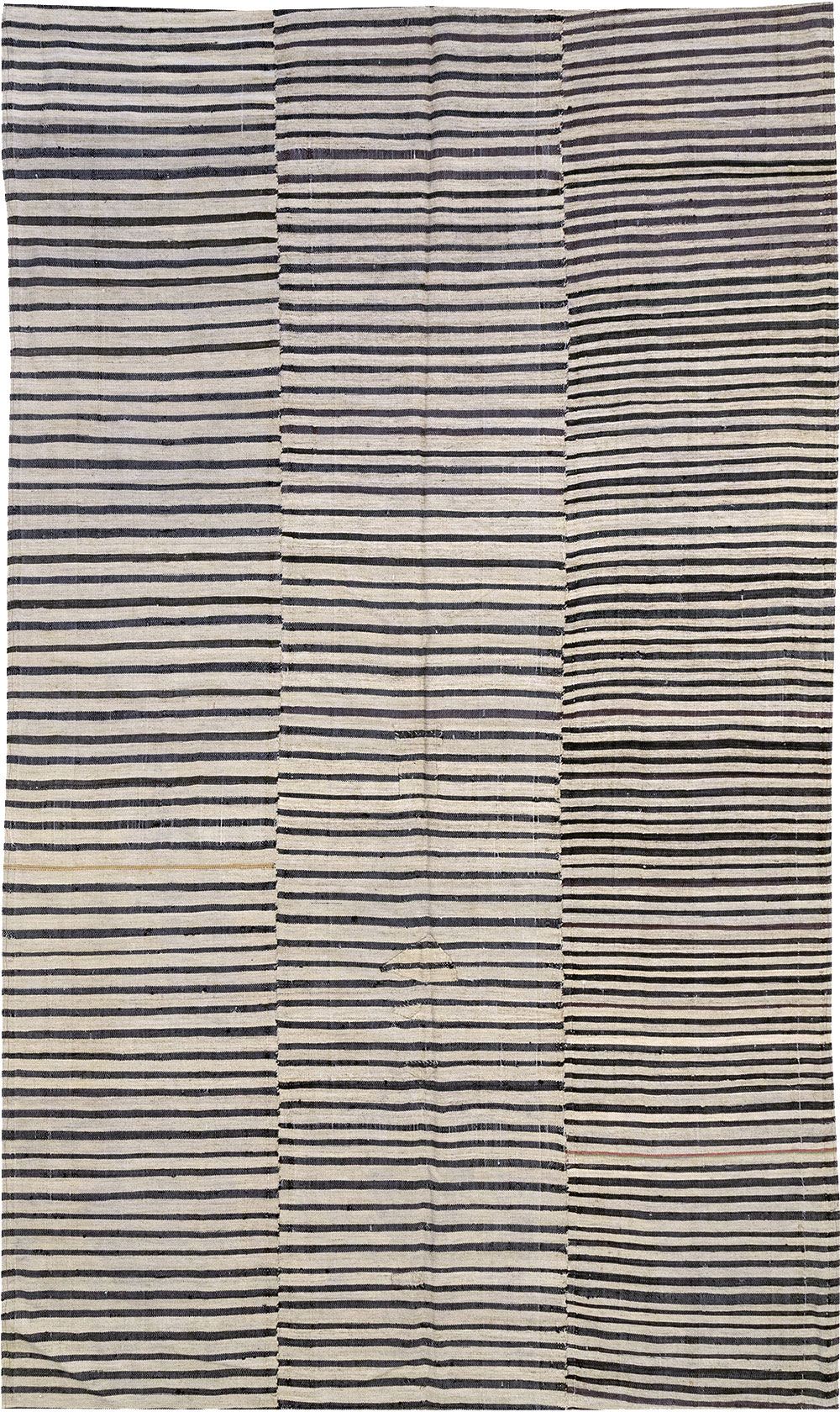 Vintage Persian Flatweave Kilim Gallery Carpet, No.28398 - Galerie Shabab