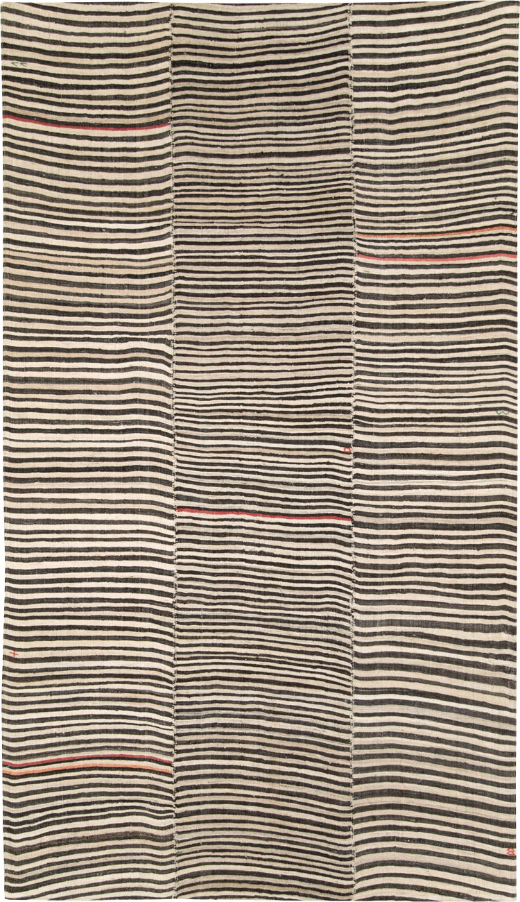 Vintage Persian Flatweave, No.28400 - Galerie Shabab