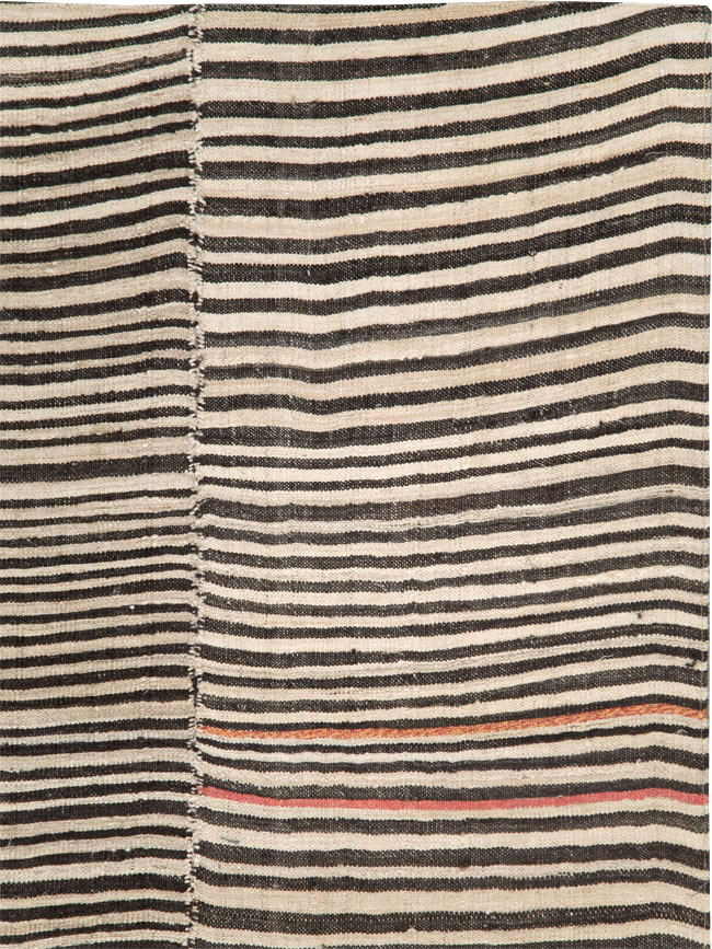 Vintage Persian Flatweave, No.28400 - Galerie Shabab
