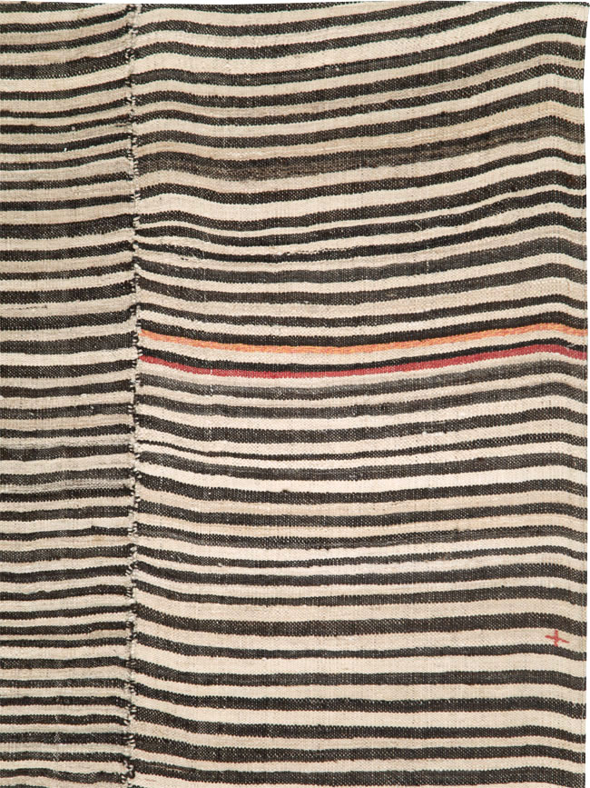 Vintage Persian Flatweave, No.28400 - Galerie Shabab