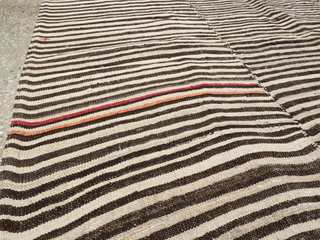 Vintage Persian Flatweave, No.28400 - Galerie Shabab