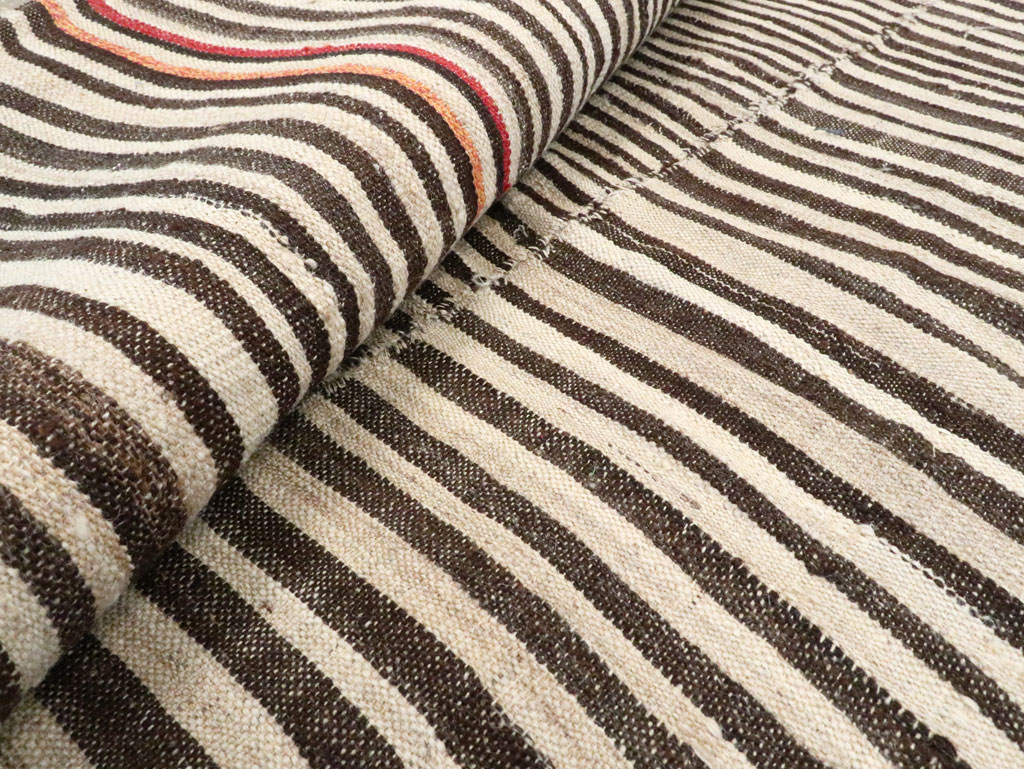 Vintage Persian Flatweave, No.28400 - Galerie Shabab