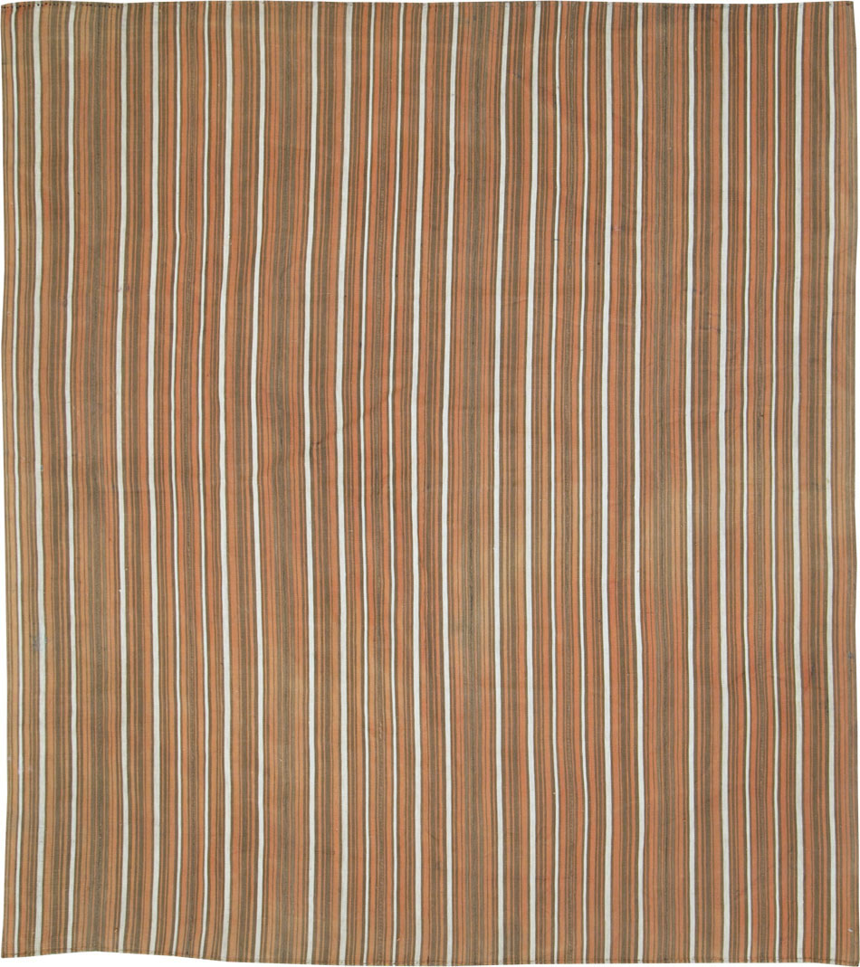 Vintage Persian Flatweave Kilim, No.28406 - Galerie Shabab