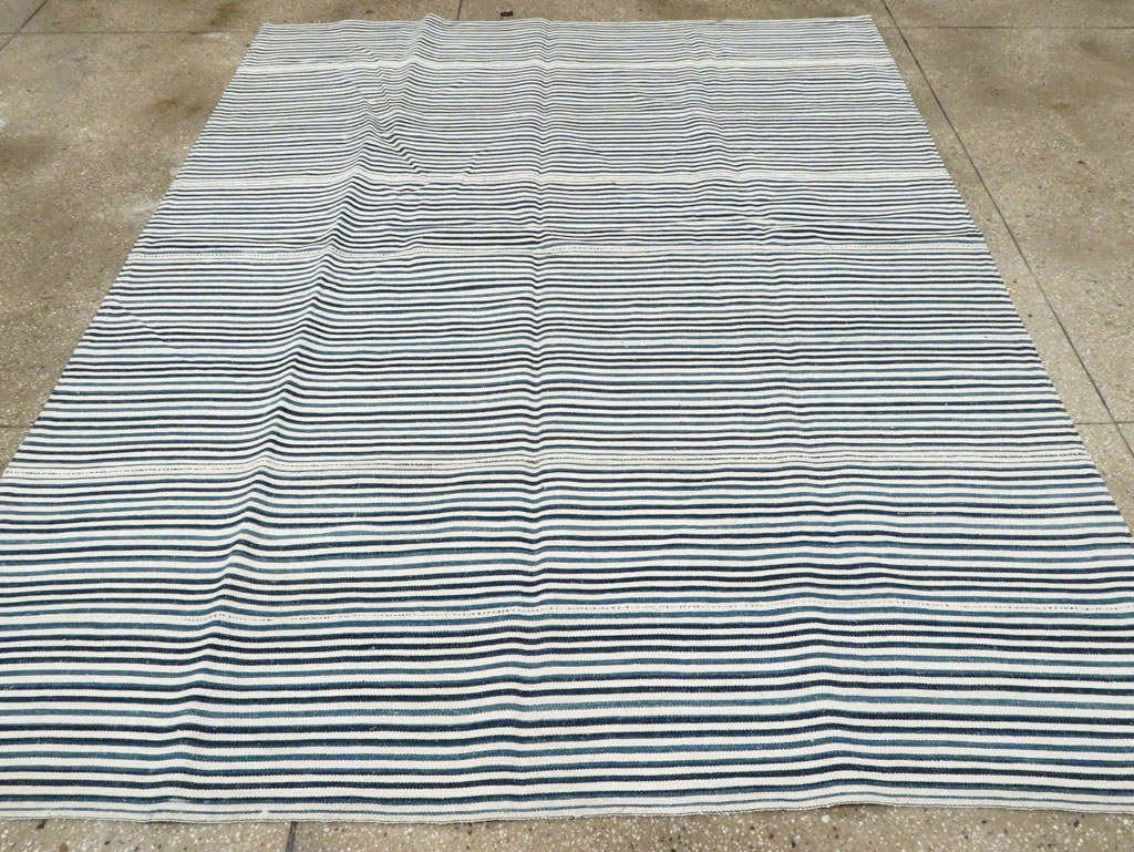 Vintage Persian Flatweave, No.28410 - Galerie Shabab