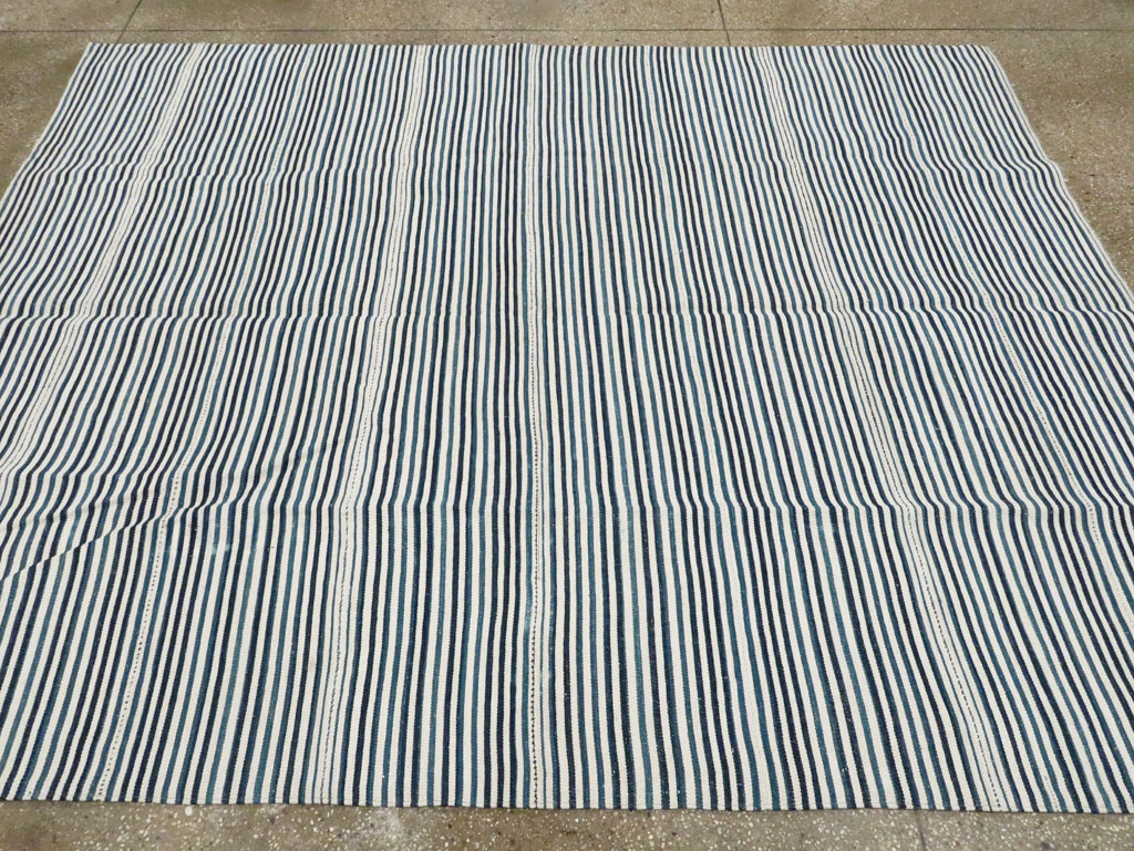 Vintage Persian Flatweave Kilim, No.28410 - Galerie Shabab