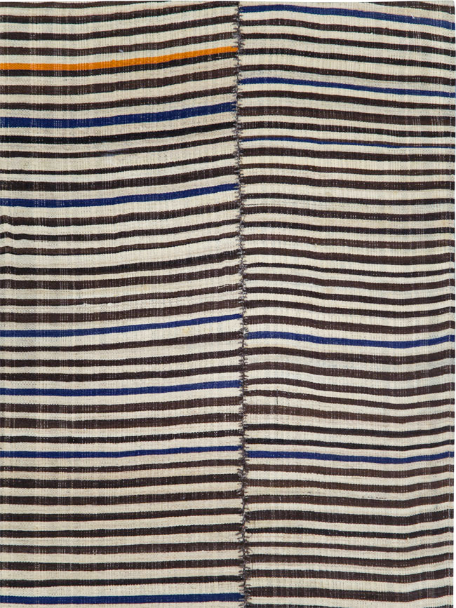 Mid-Century Persian Flatweave, No.28411 - Galerie Shabab