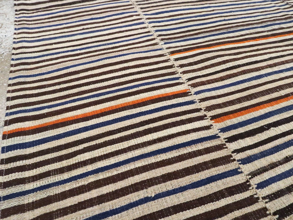 Mid-Century Persian Flatweave, No.28411 - Galerie Shabab