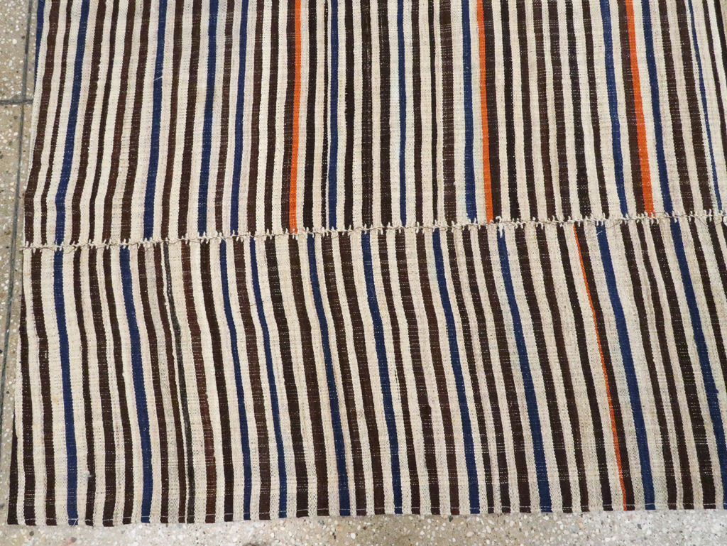 Mid-Century Persian Flatweave, No.28411 - Galerie Shabab