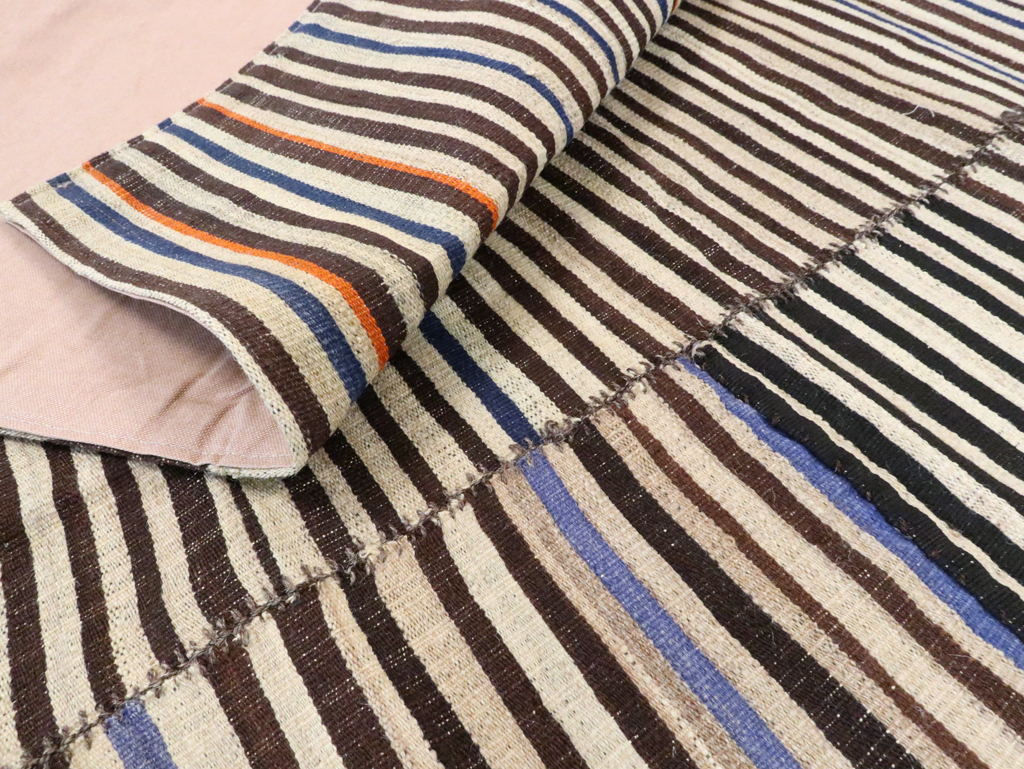 Vintage Persian Flatweave Kilim, No.28411 - Galerie Shabab