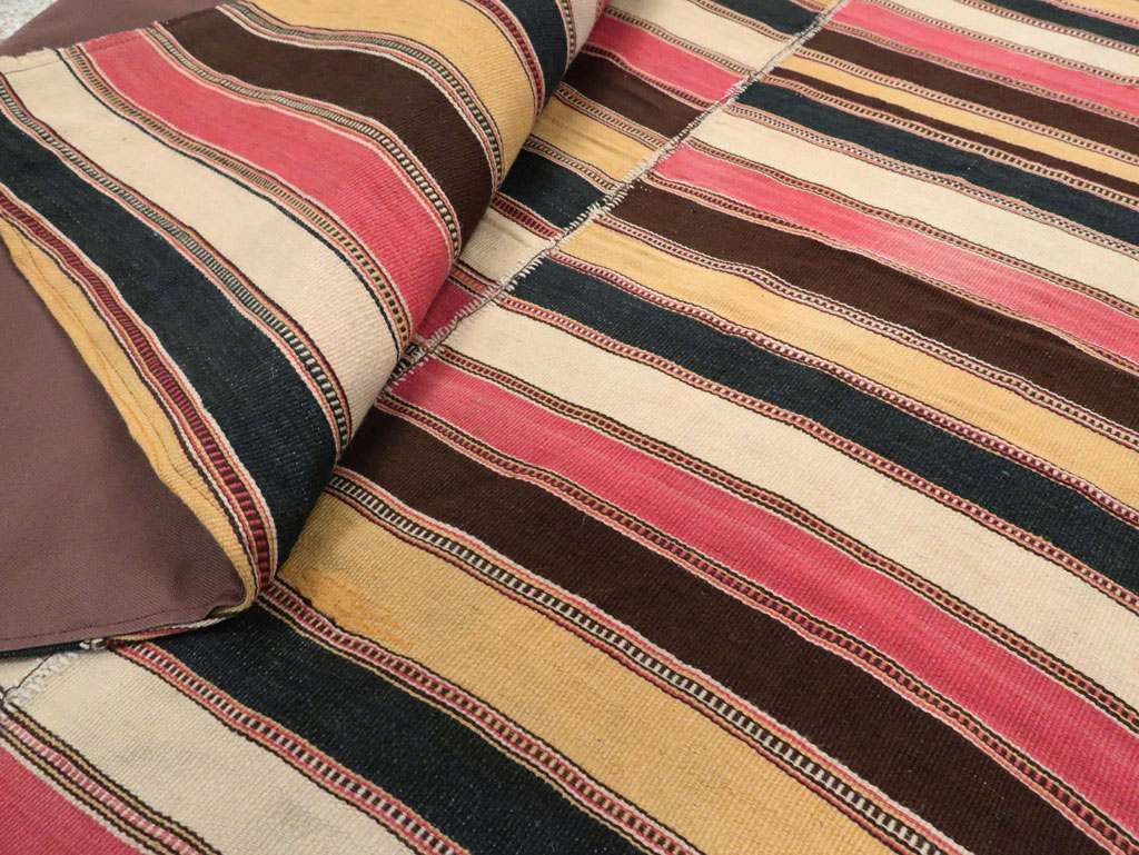 Vintage Persian Flatweave Kilim, No.28422 - Galerie Shabab