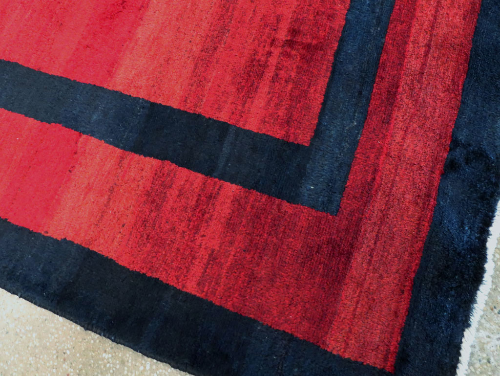 Vintage Persian Mahal Carpet, No.28423 - Galerie Shabab