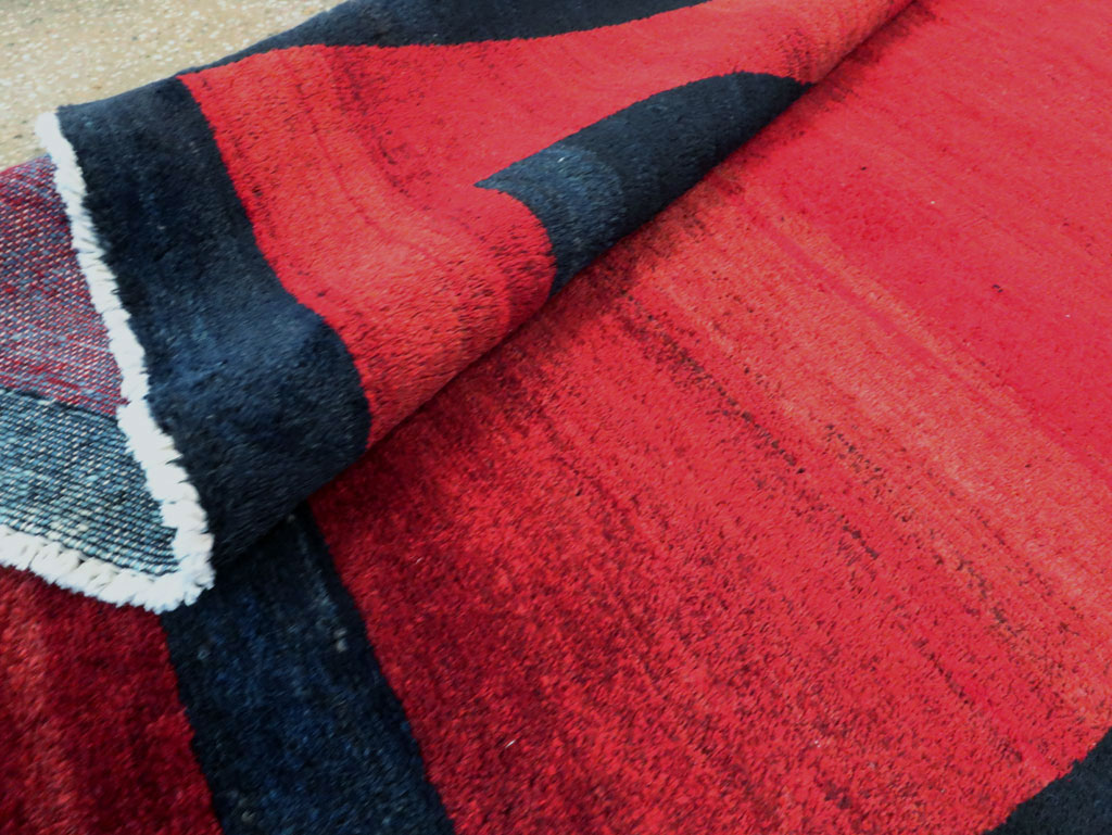 Vintage Persian Mahal Carpet, No.28423 - Galerie Shabab