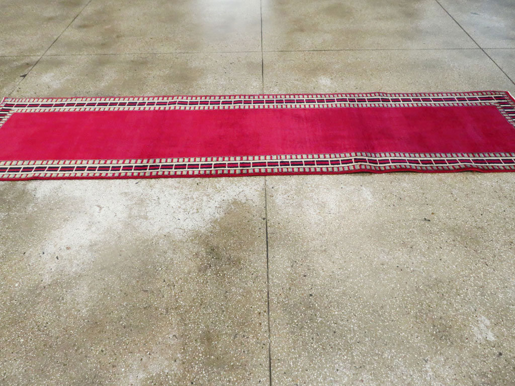 Vintage Persian Mashad Runner (Pair: 1 of 2), No.28424 - Galerie Shabab