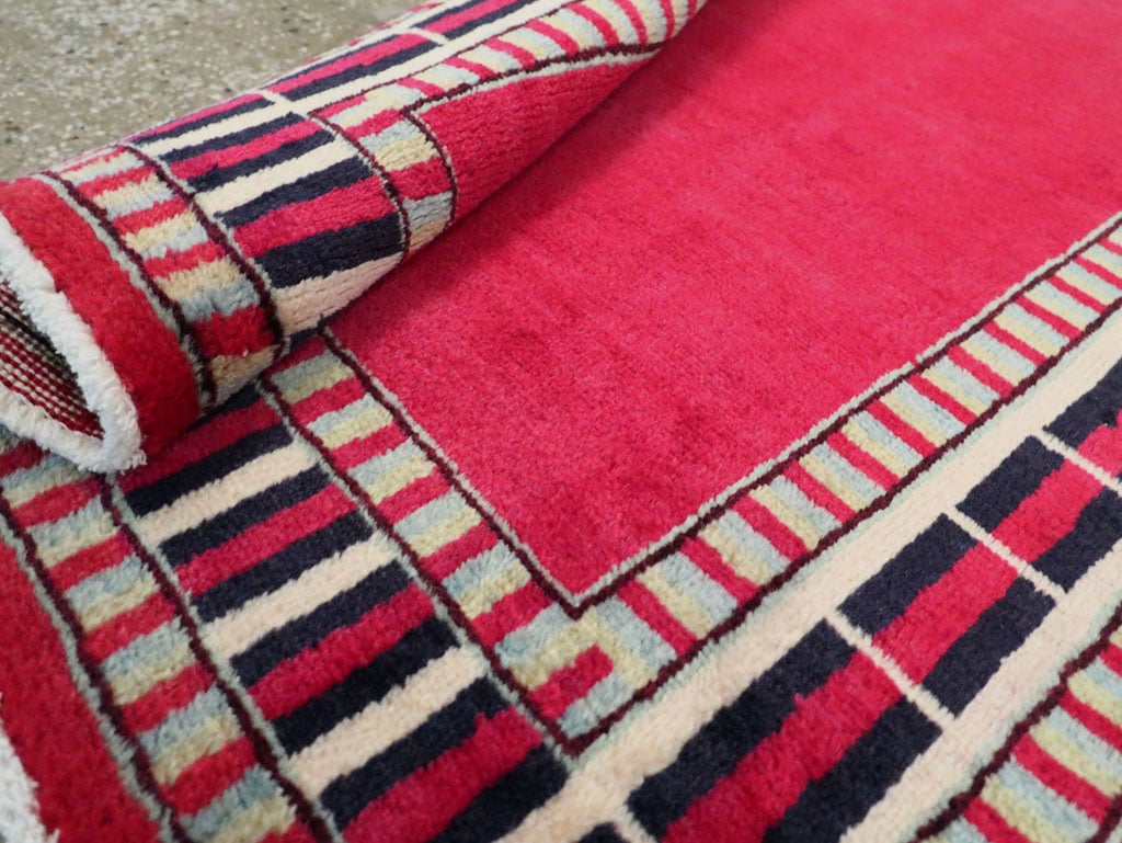 Vintage Persian Mashad Runner (Pair: 1 of 2), No.28424 - Galerie Shabab