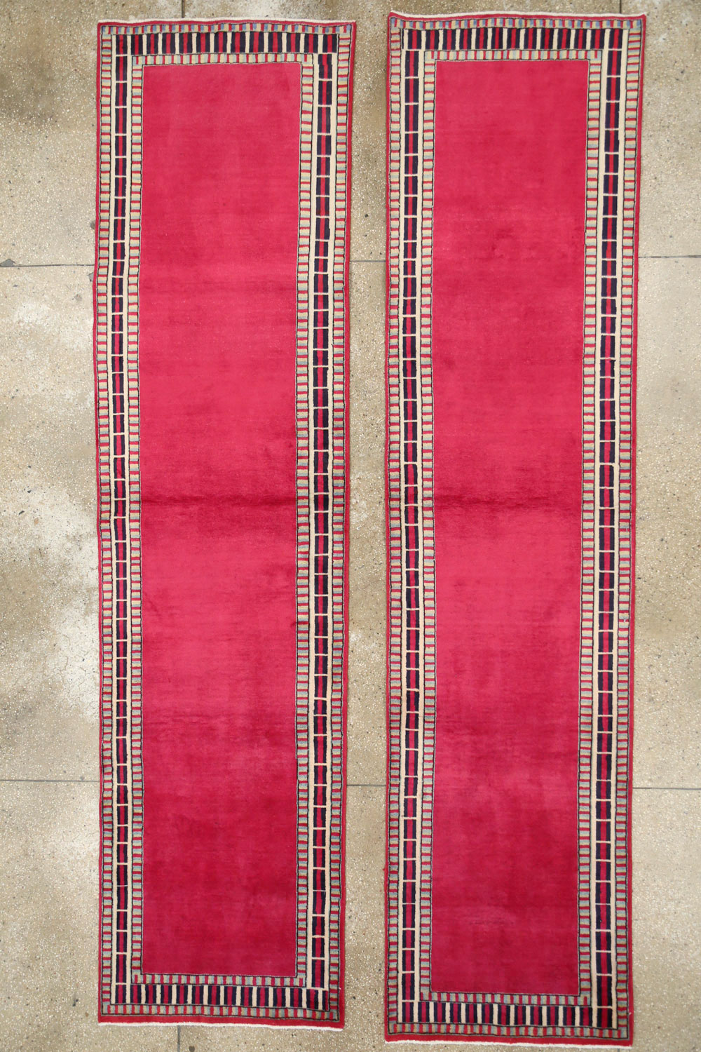 Vintage Persian Mashad Runner (Pair: 1 of 2), No.28424 - Galerie Shabab