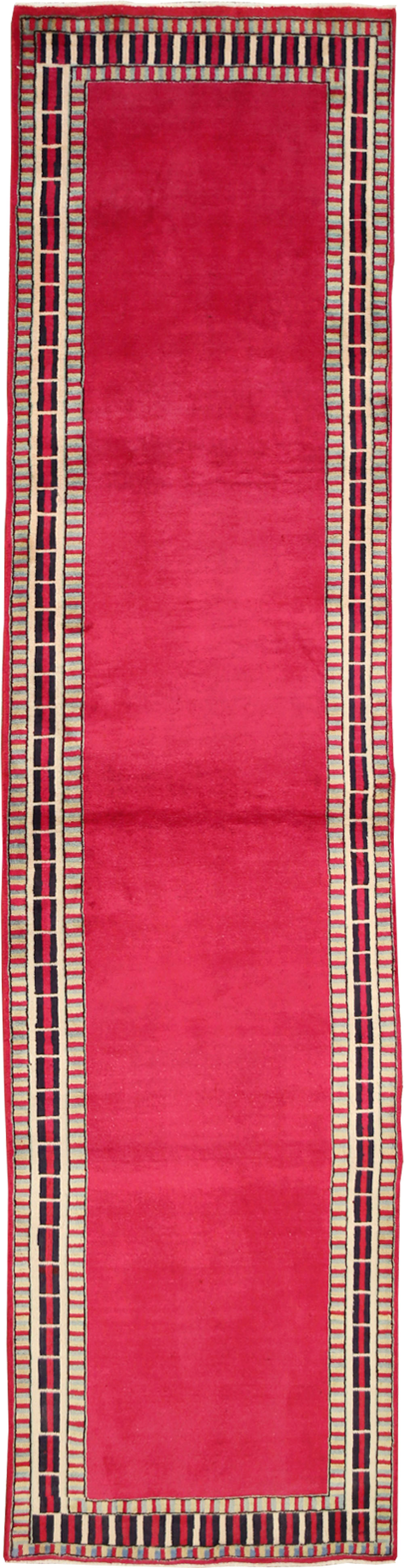 Vintage Persian Mashad Runner (Pair: 2 of 2), No.28425 - Galerie Shabab