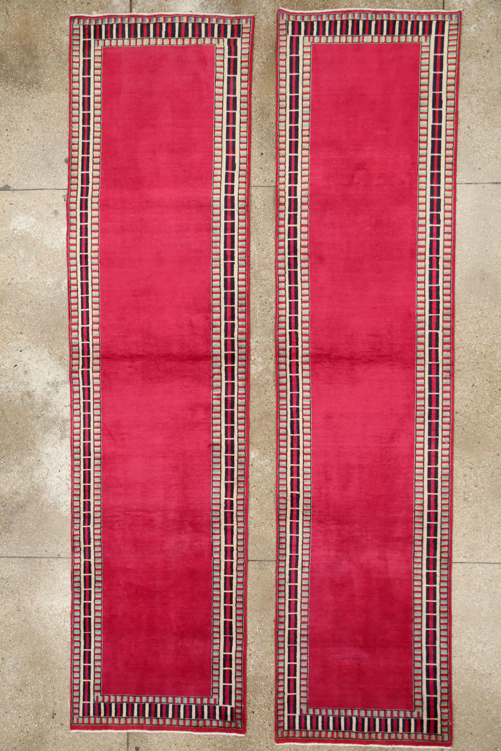 Vintage Persian Mashad Runner (Pair: 2 of 2), No.28425 - Galerie Shabab