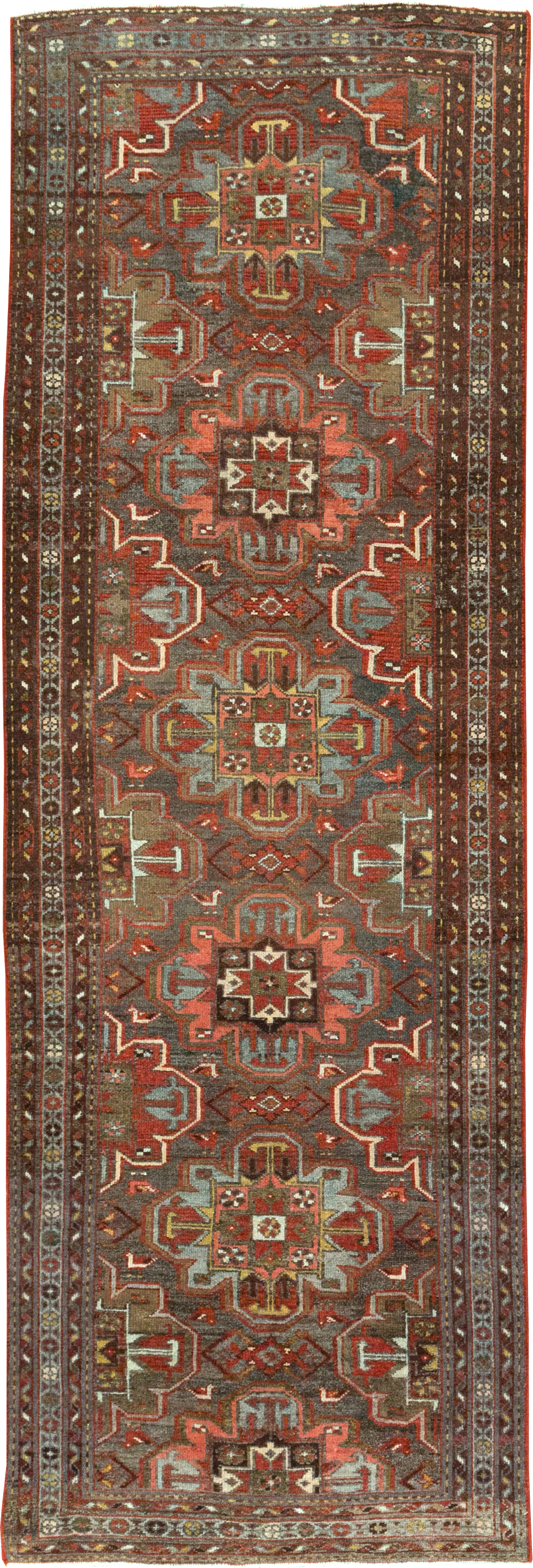 Vintage Persian Malayer Rug (Pair: 2 of 2), No.28428 - Galerie Shabab