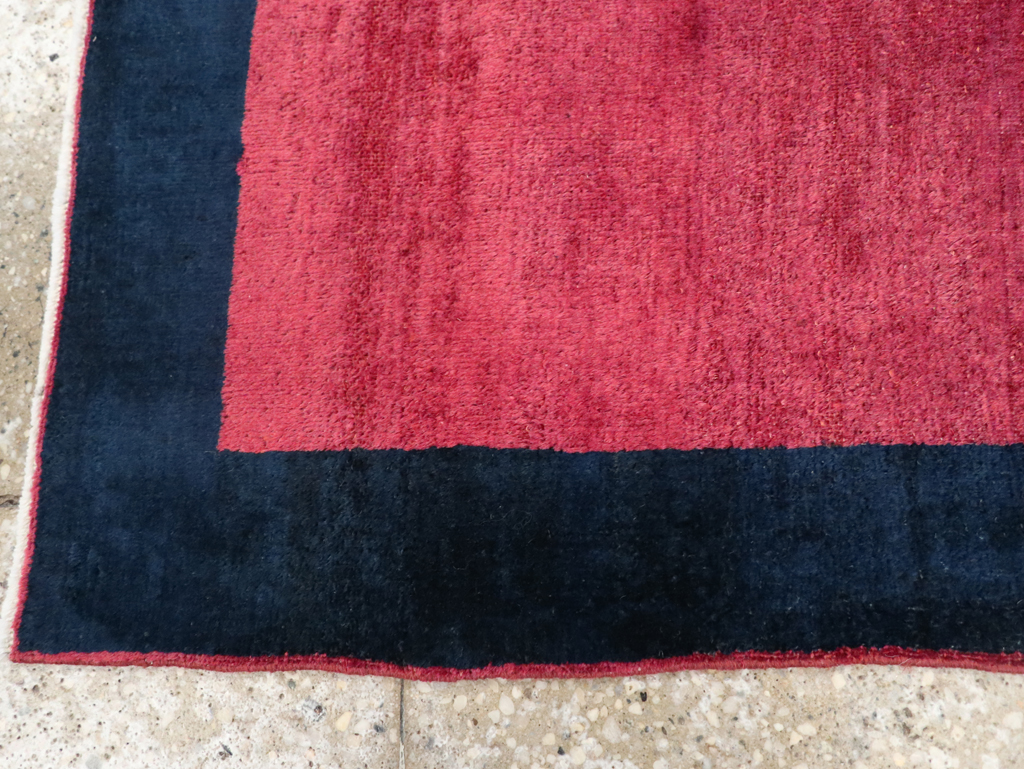 Vintage Persian Mahal Rug, No.28430 - Galerie Shabab