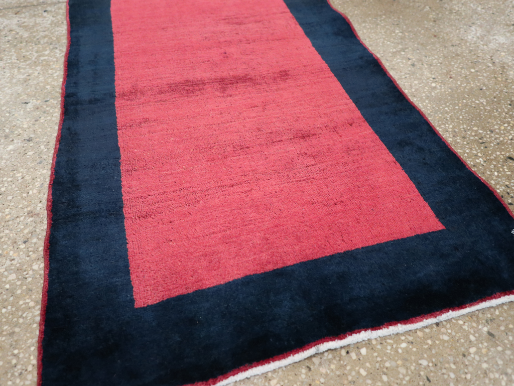 Vintage Persian Mahal Rug, No.28430 - Galerie Shabab