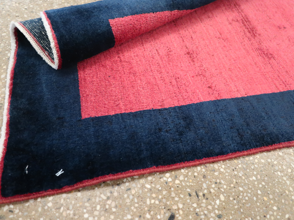 Vintage Persian Mahal Rug, No.28430 - Galerie Shabab