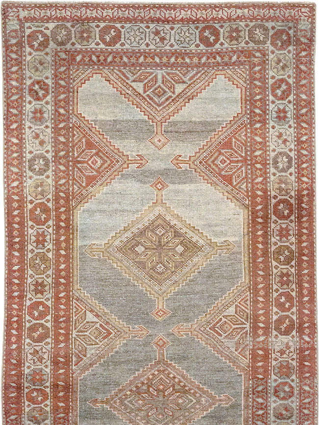 Vintage Persian Kurd Runner, No.28437 - Galerie Shabab
