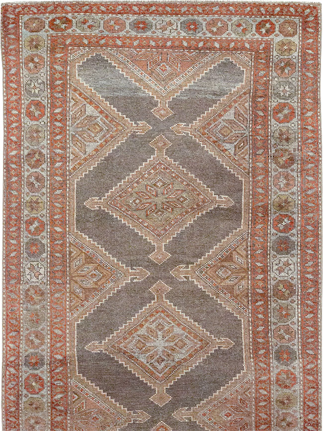 Vintage Persian Kurd Runner, No.28437 - Galerie Shabab