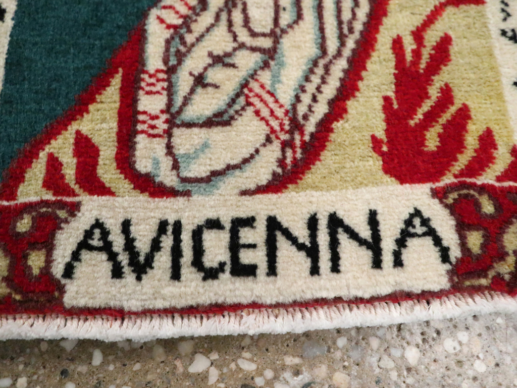 Persian Tabriz Pictorial Rug (Pair: 1 of 2), No.28440 - Galerie Shabab