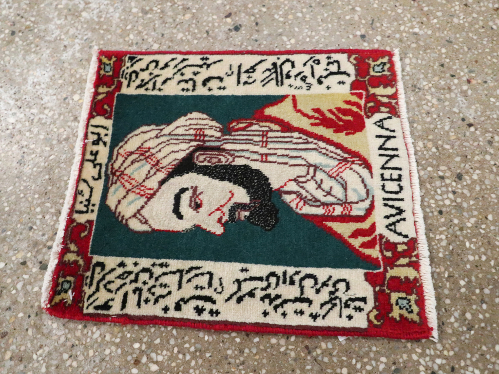 Persian Tabriz Pictorial Rug (Pair: 2 of 2), No.28441 - Galerie Shabab