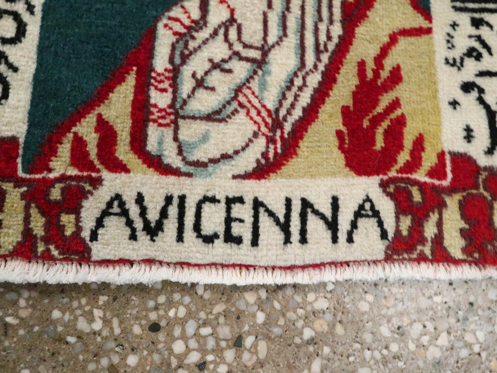 Persian Tabriz Pictorial Rug (Pair: 2 of 2), No.28441 - Galerie Shabab